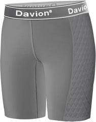 Davion® - Womens Sliding Shorts Softball,Compression Underwear for Baseball Football Lacrosse Hockey XS-2XL